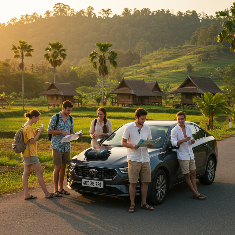 Exploring Thailand seamlessly rent car for travel for your adventure